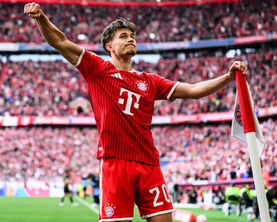 Tom Bischof registered six goal involvements during his title-winning debut season at Bayern Munich.